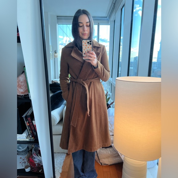 Free People Sierra Wool Coat in Deep Terracotta - Picture 2 of 9